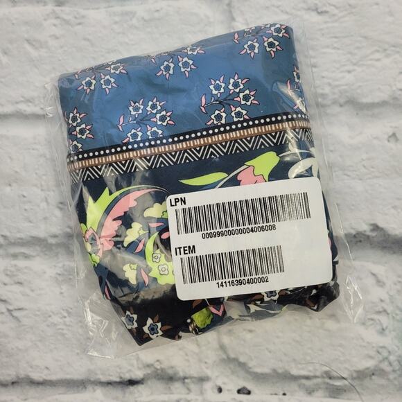 NWT Raisins Tropics High-Waisted Blue & Green Multicolor Bikini Bottom sz Large - Picture 11 of 12